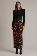 Abstract Contour Skirt