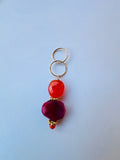 Charm gold Rubi