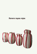 Florero Rayas