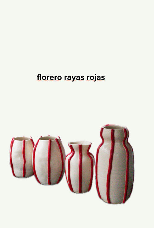 Florero Rayas