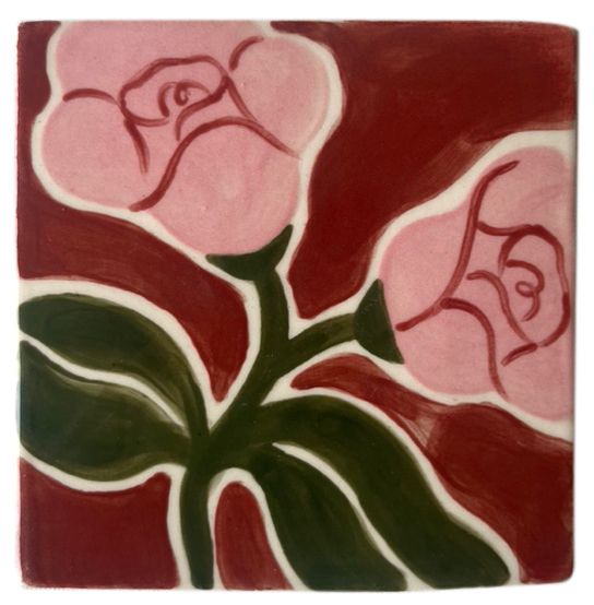 Azulejo Rosa